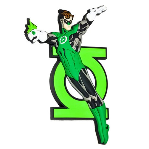 Green Lantern Flying Mega Magnet